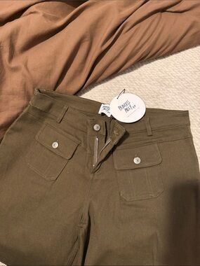 Princess Polly Olive Utility Cargo Pants